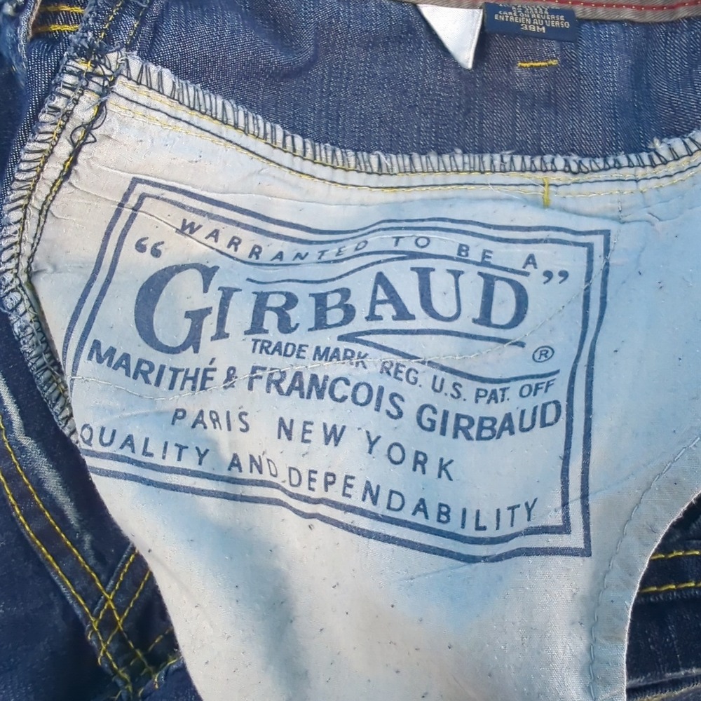 Marithe Francois Girbaud Men Wide Leg Baggy Jeans Blue Y2K 38M Skate JNCO style - Picture 4 of 16